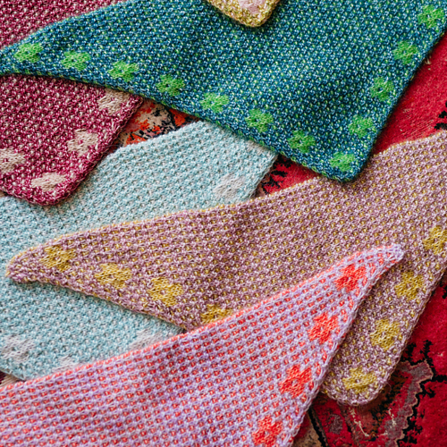 Pressed Flowers Kerchief Supported Knit Along (KAL)
