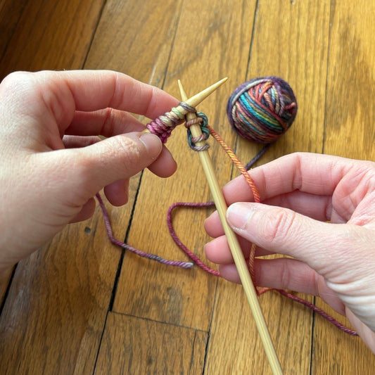 Individual or Private Small Group: Learn to Knit