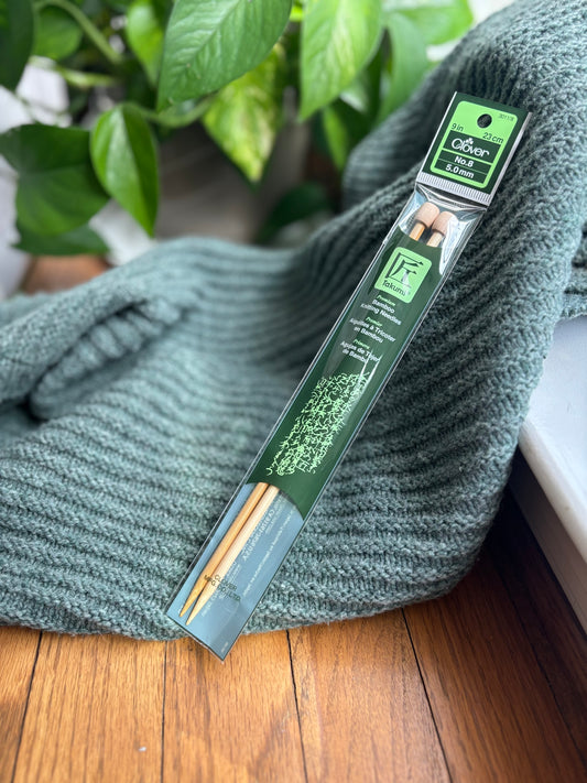 Takumi Bamboo Single Point Knitting Needles