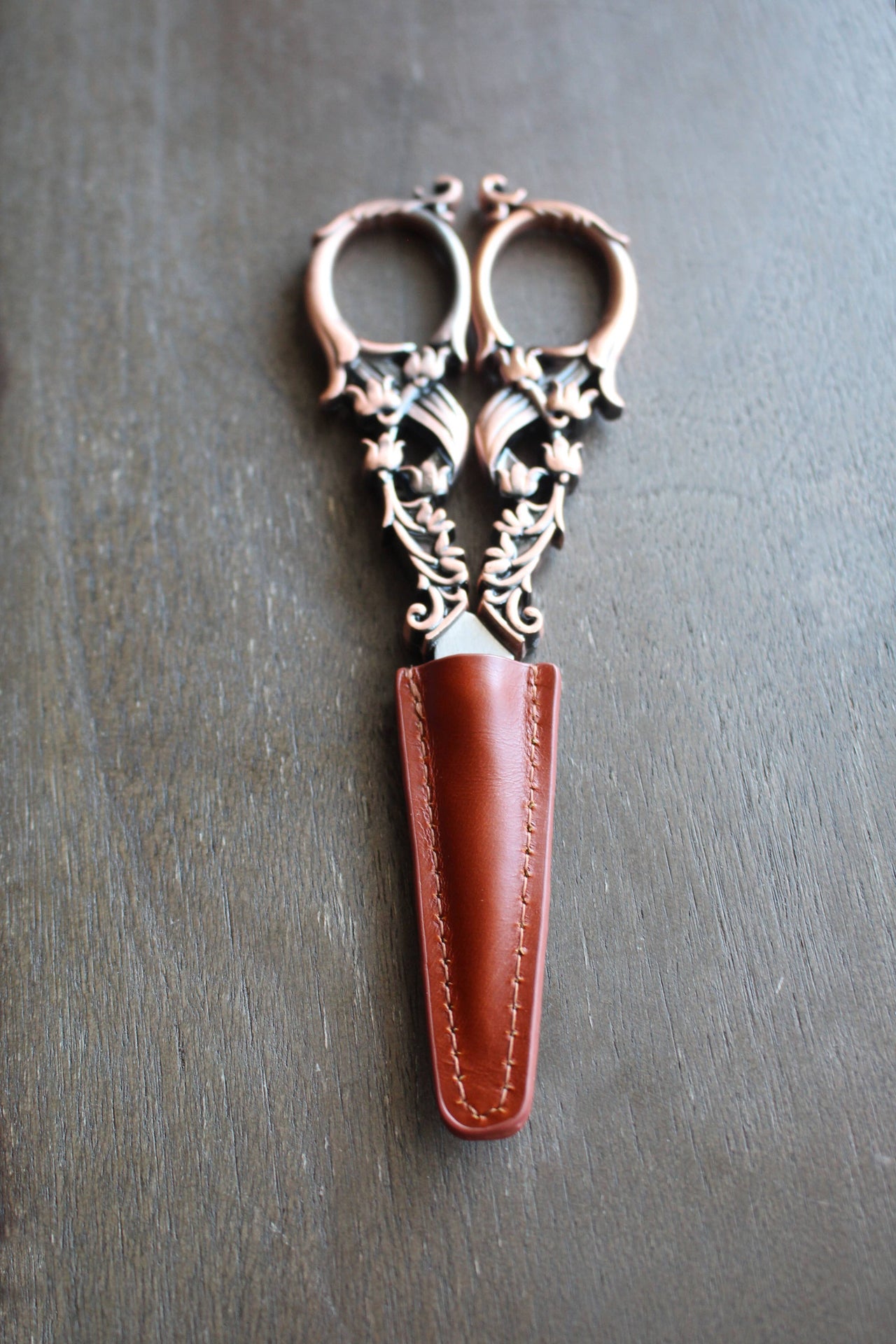 Leather Scissor Sheath