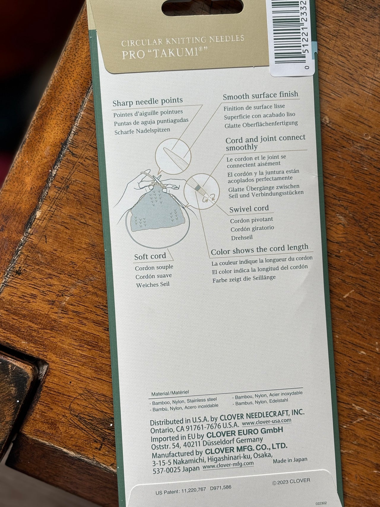 PRO Takumi Circular Needles Bamboo 32"