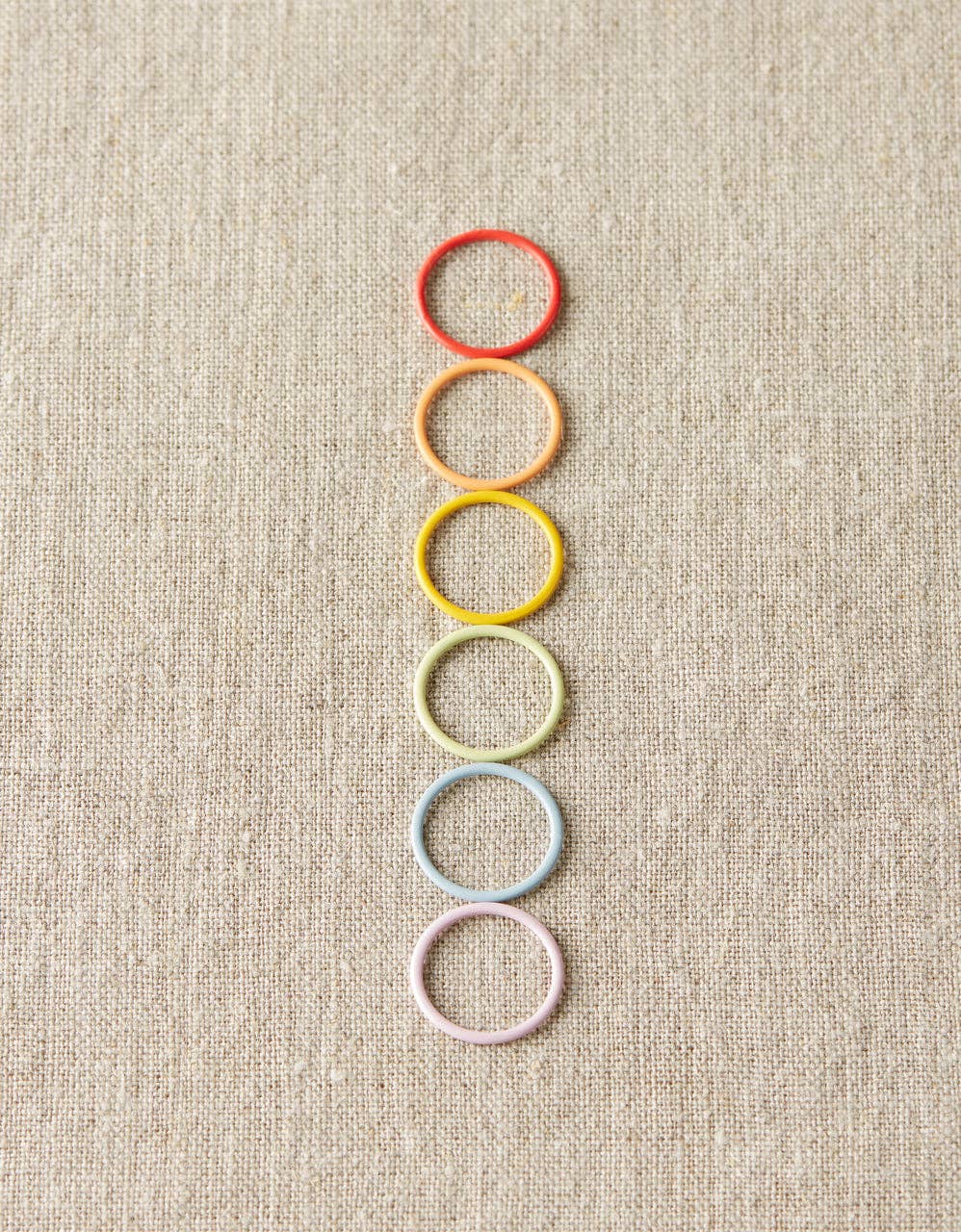 Colorful Ring Stitch Markers - Jumbo