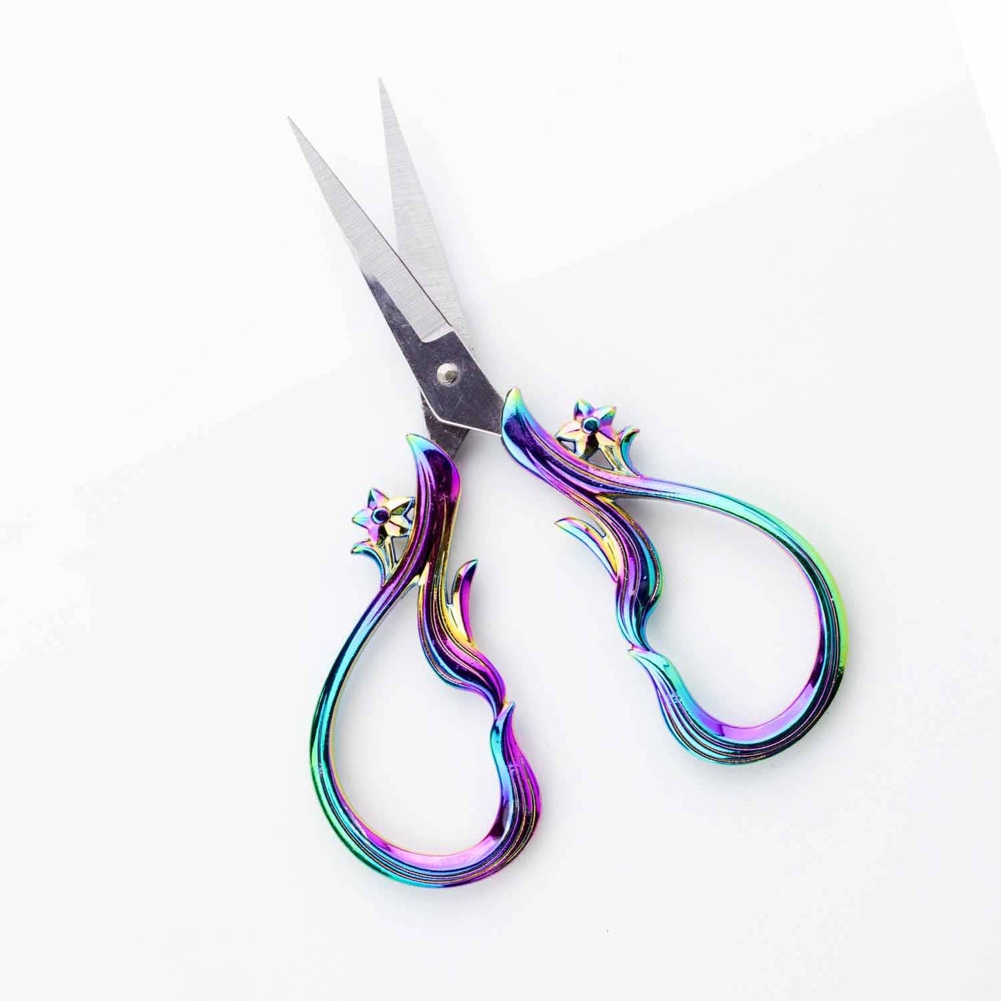 Star dust Rainbow Embroidery Scissors