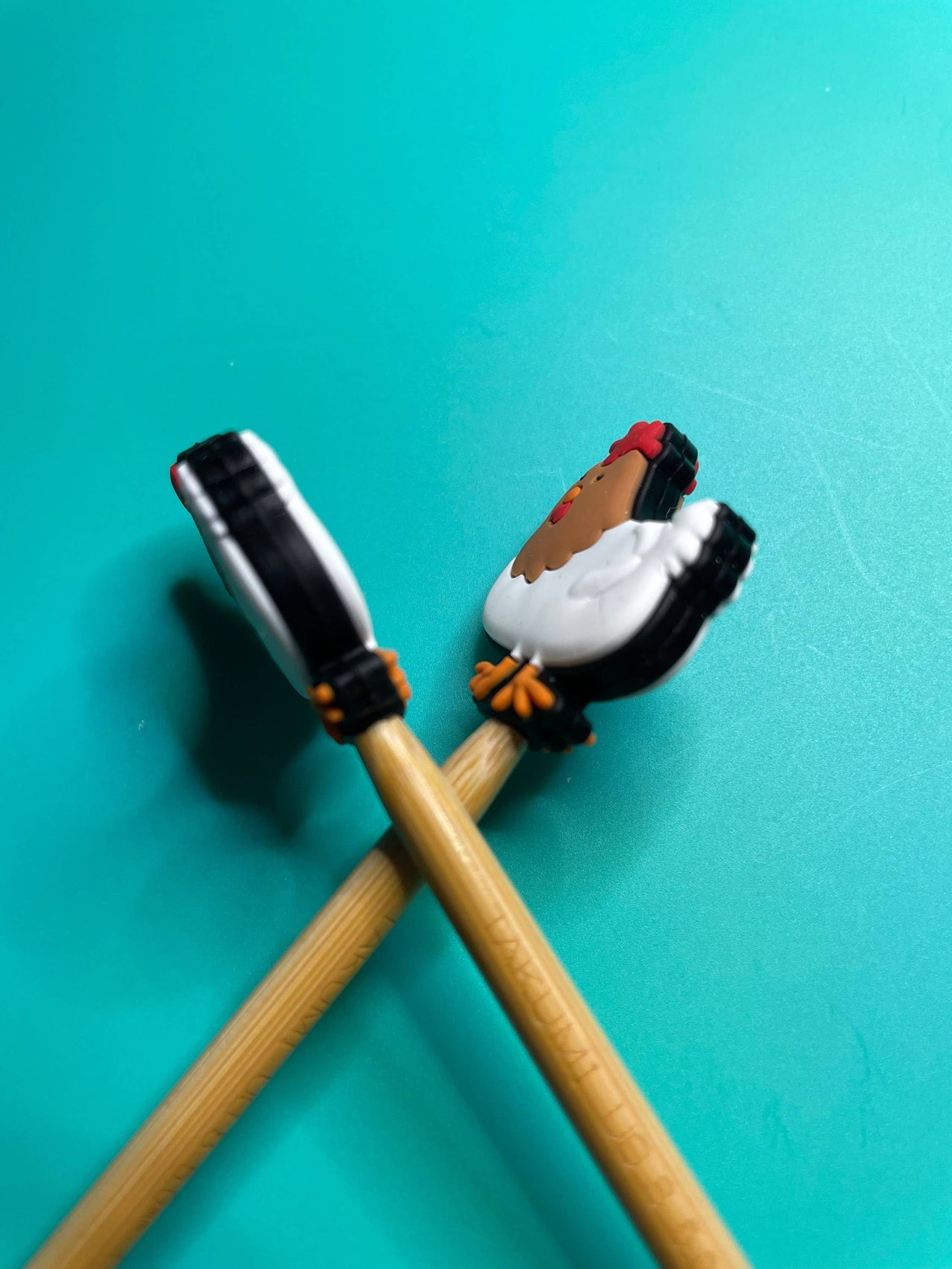 Chicken Knitting Needle Protectors