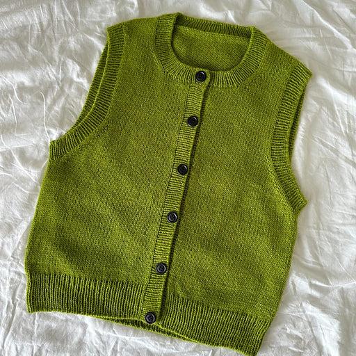 PetiteKnit Vest Supported Knit Along (KAL)