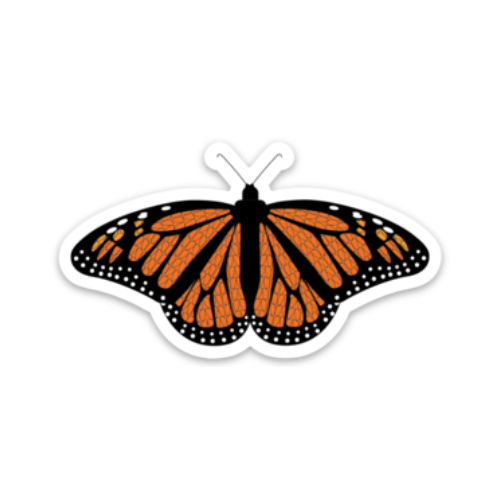 Monarch Butterfly Knitting Sticker