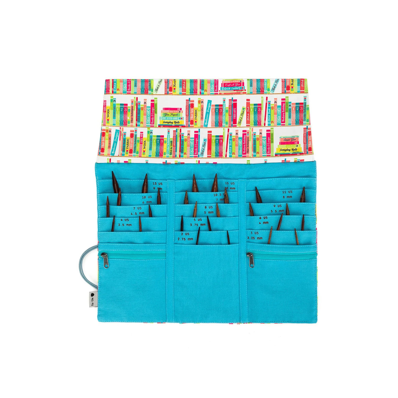 Della Q Tri-Fold Circular Needle Case