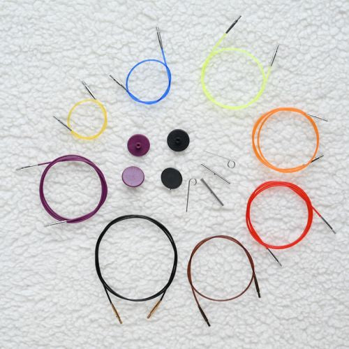 Interchangeable Needle Cables (Color Coded)