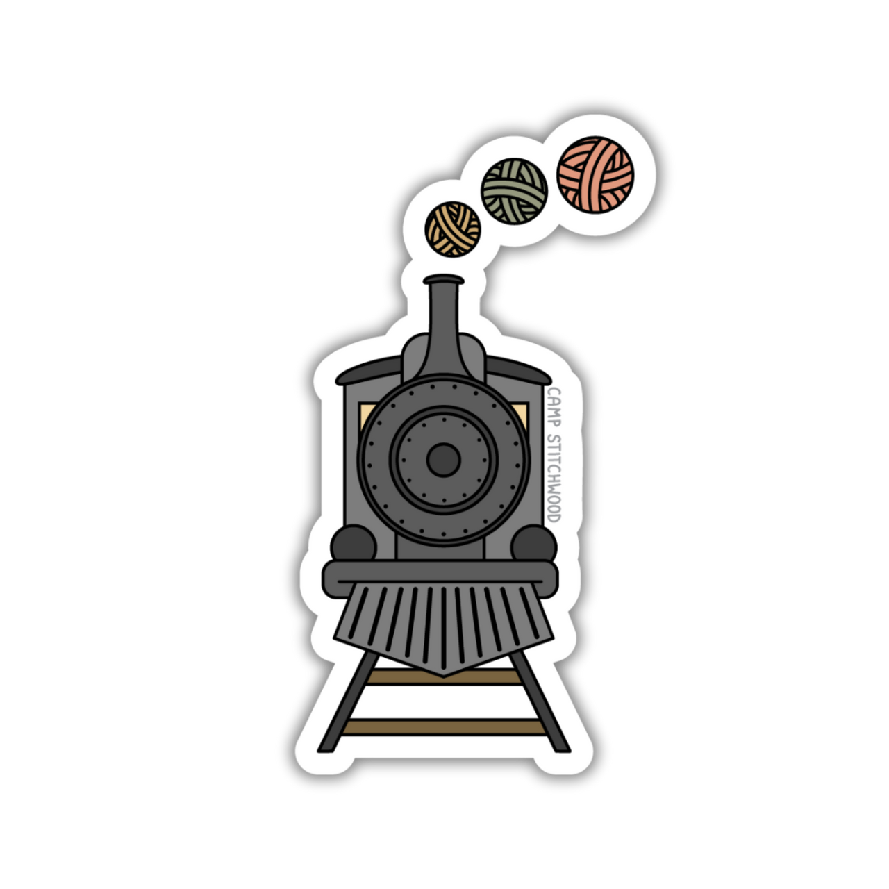 Steam Train Sticker