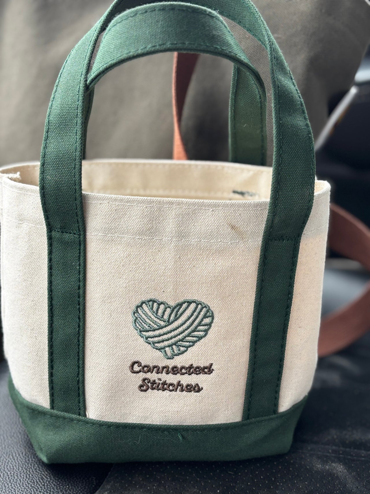 Connected Stitches Mini Boat Bag