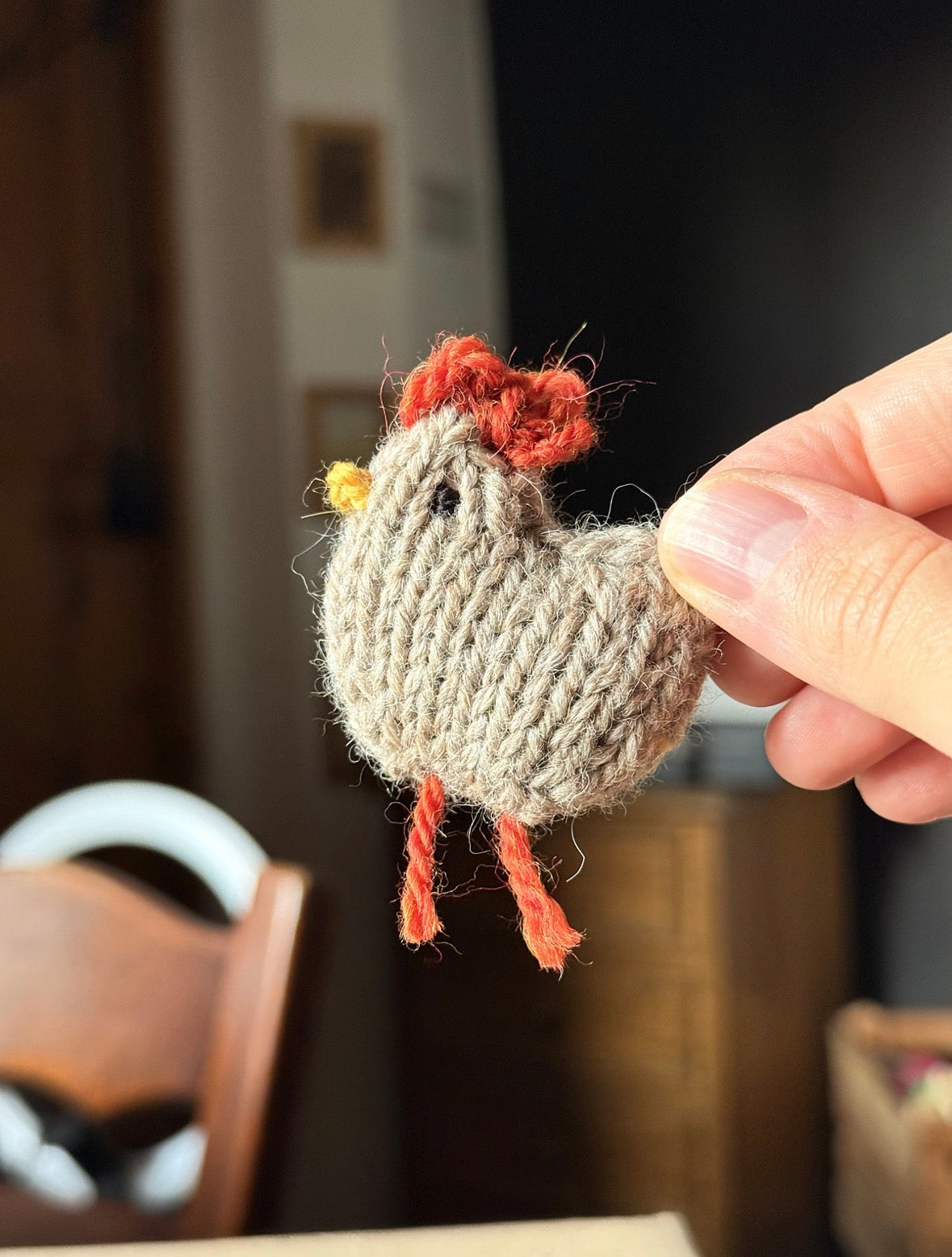 Pocket Chicken Knitting Workshop