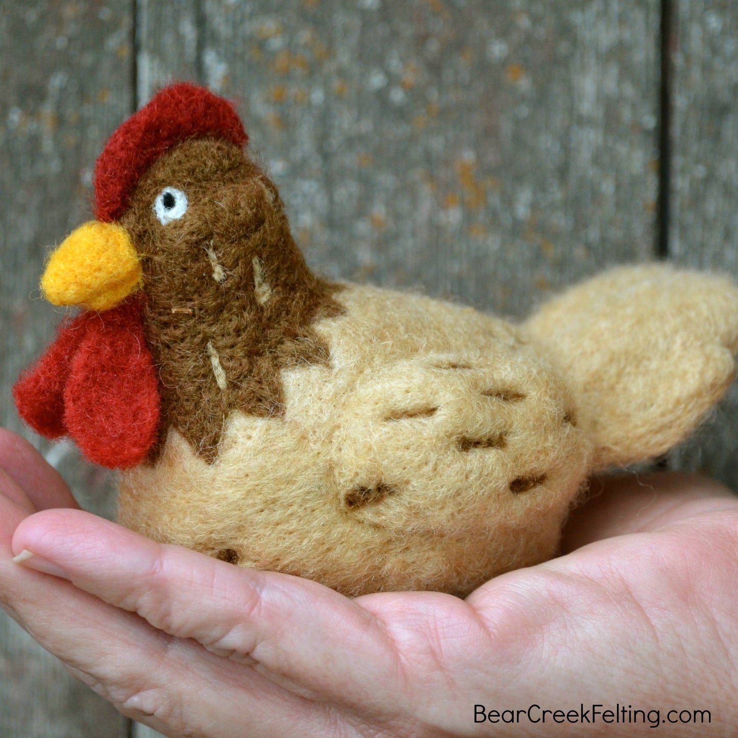 Chicken Needle Felting Kit (Beginner)