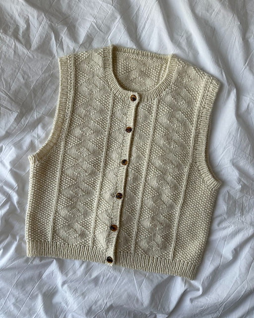 PetiteKnit Vest Supported Knit Along (KAL)