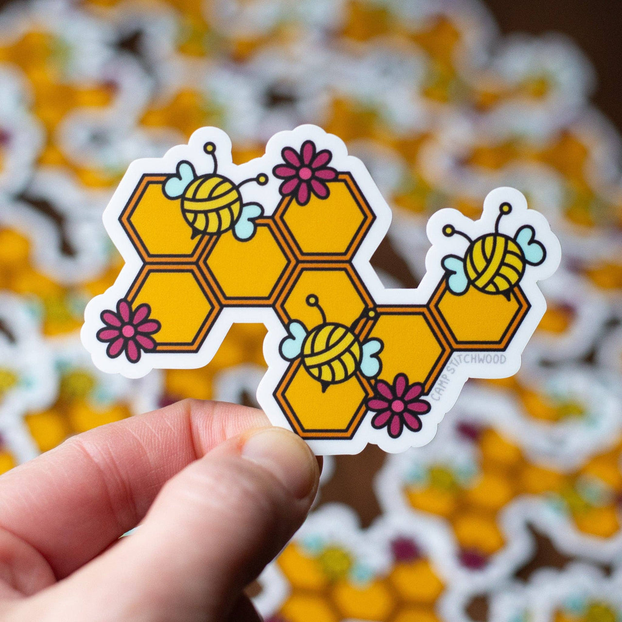 Honeycomb Sticker