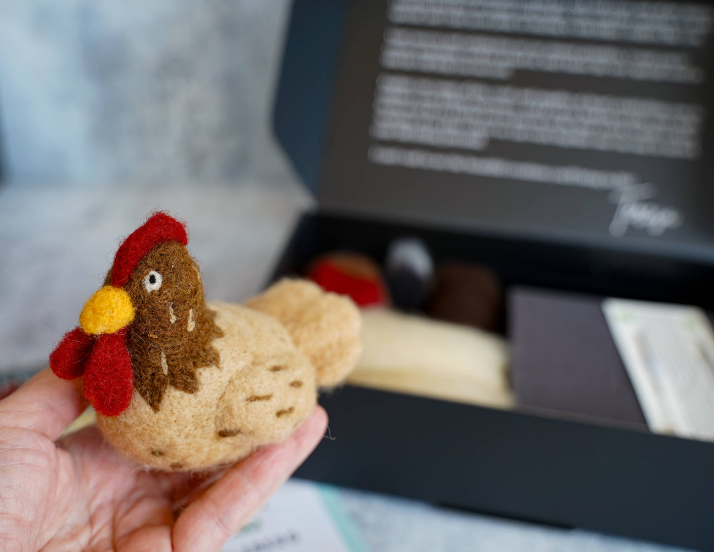 Chicken Needle Felting Kit (Beginner)