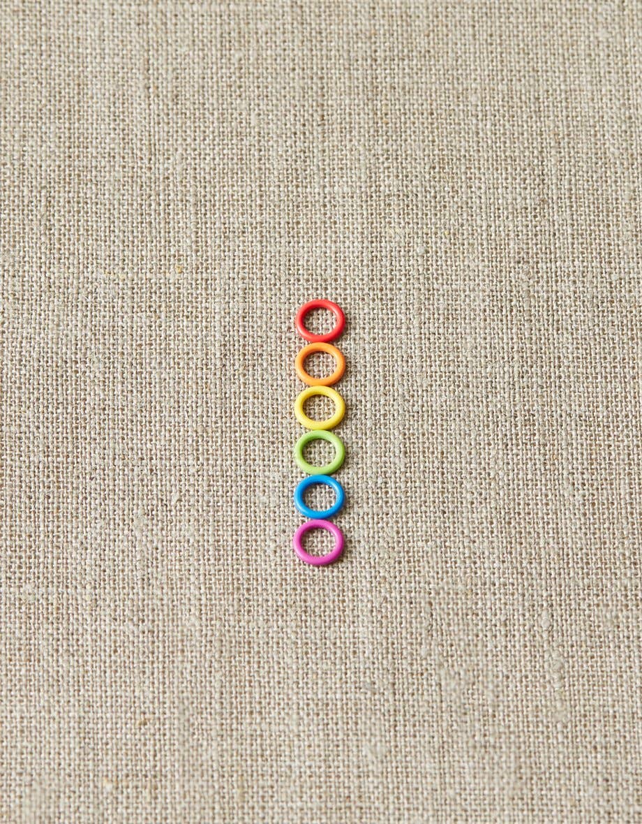 Colorful Ring Stitch Markers Small