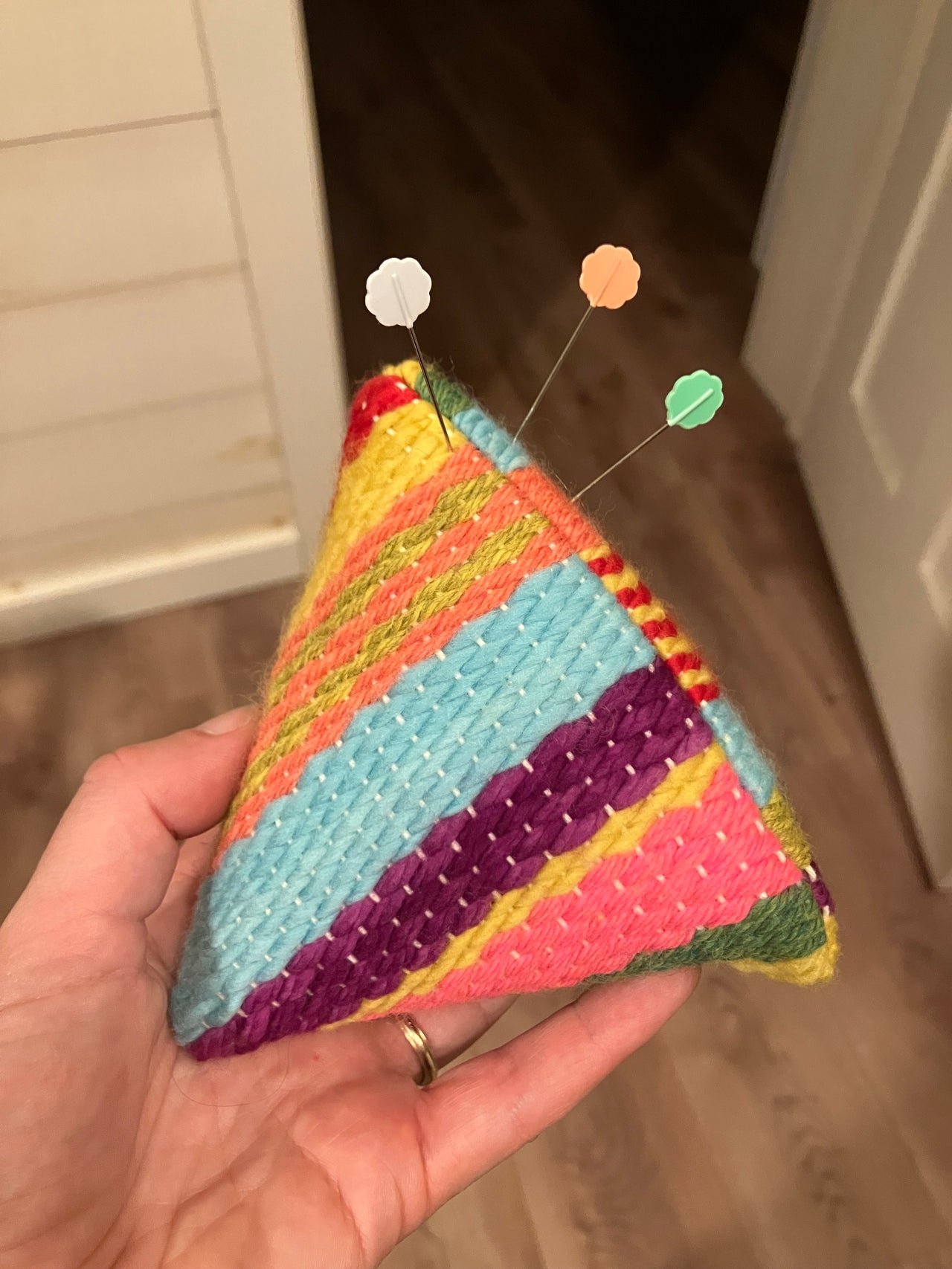 PM Weave a Pin Cushion with Lisa Gerber