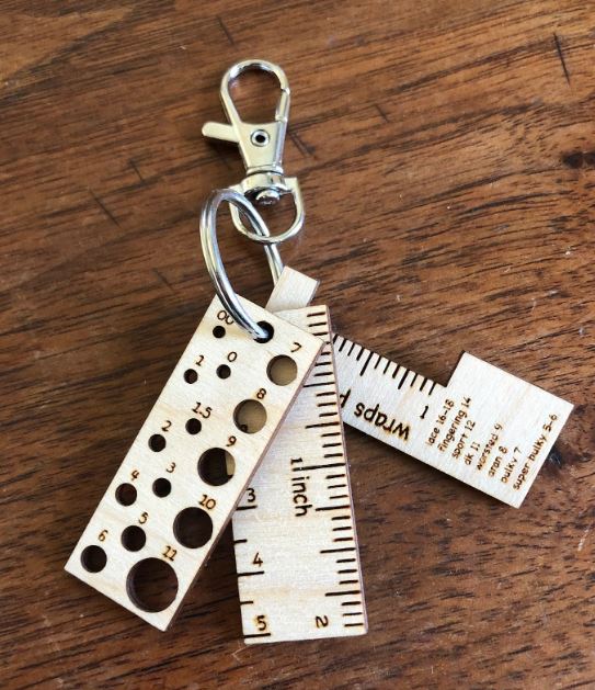 Keychain Measuring Set