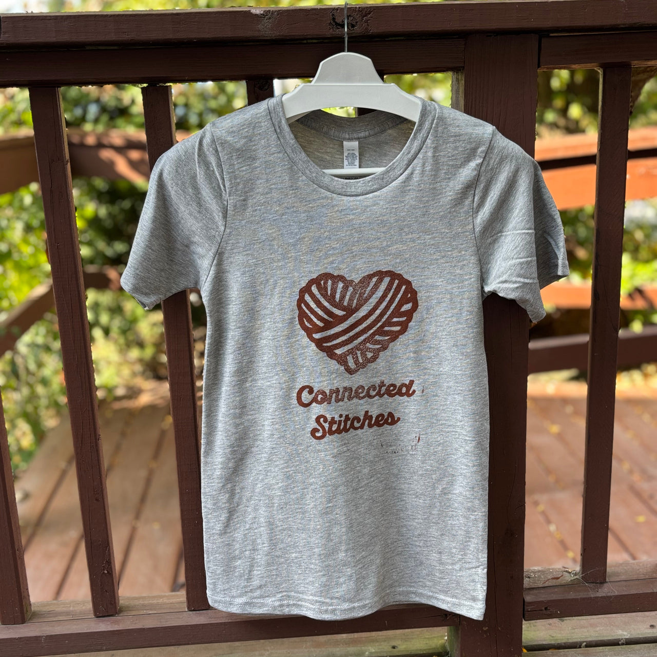 Block Printed Logo Tee