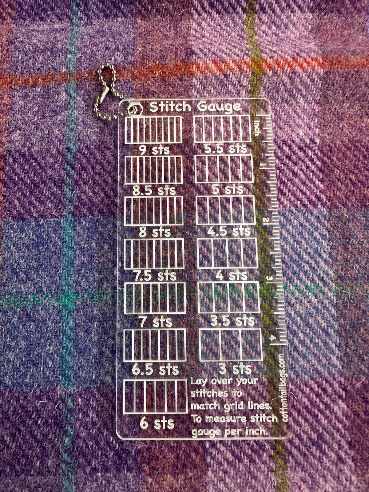 Stitch per Inch Guide Tool