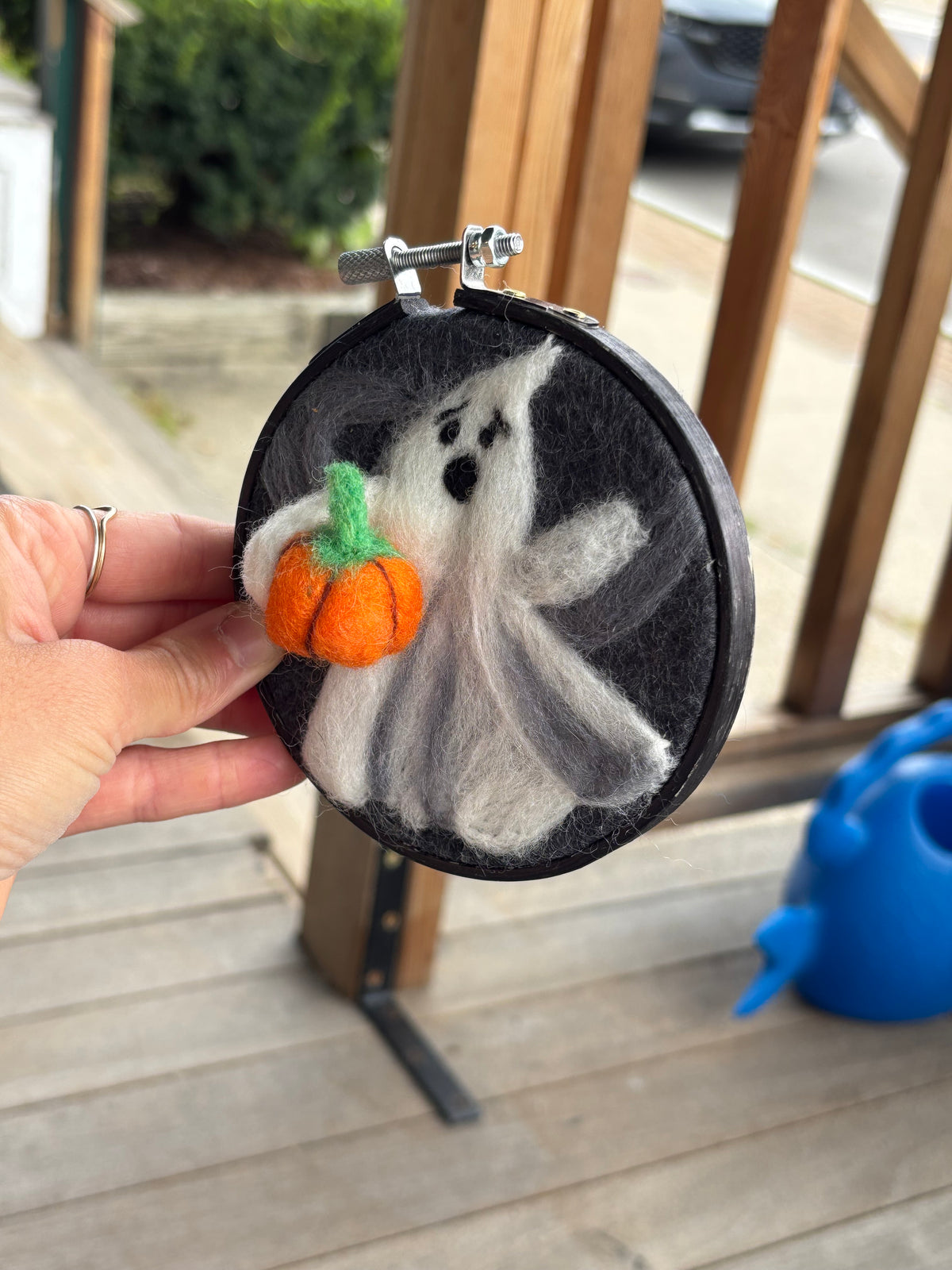 Needle Felting Workshop: Fall Ghost!