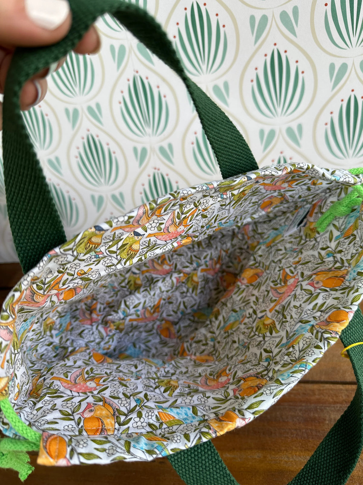 Canvas Bottom Tote