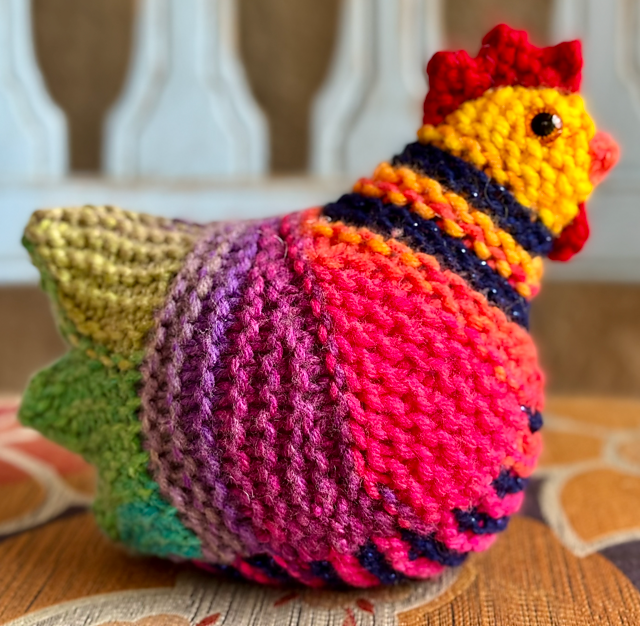 Emotional Support Chicken Junior Knitalong