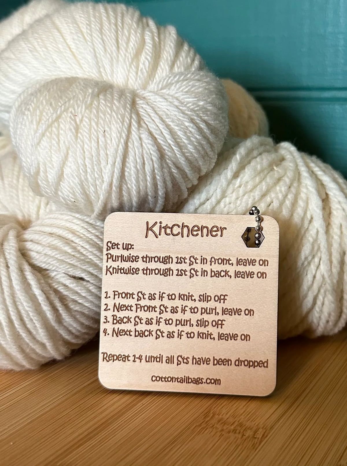 Kitchener Stitch Reminder Tool