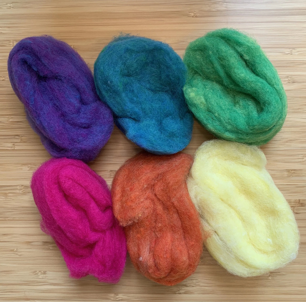 Wool Packs for Needle Felting