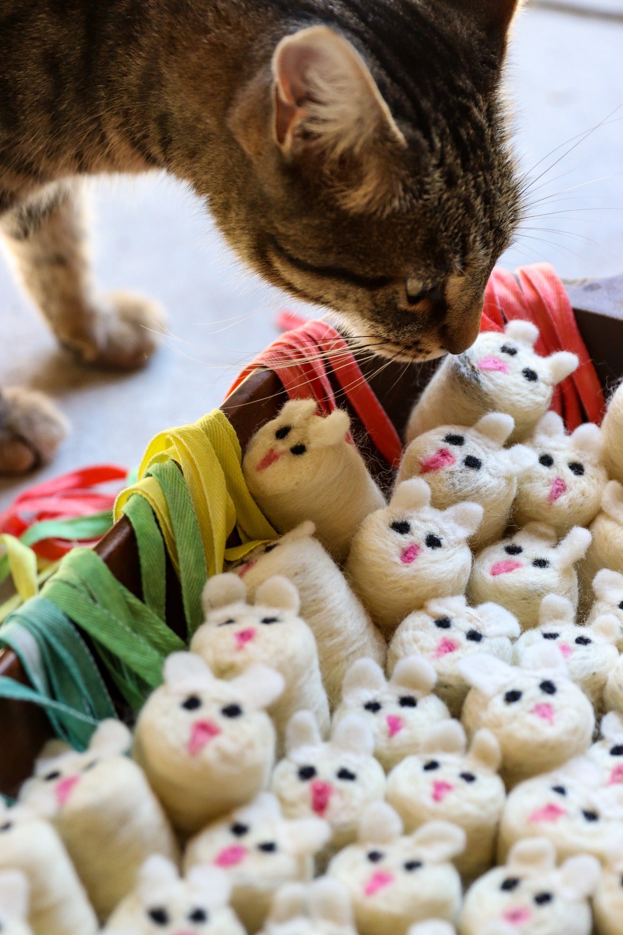 Needle Felt Catnip Mice Workshop