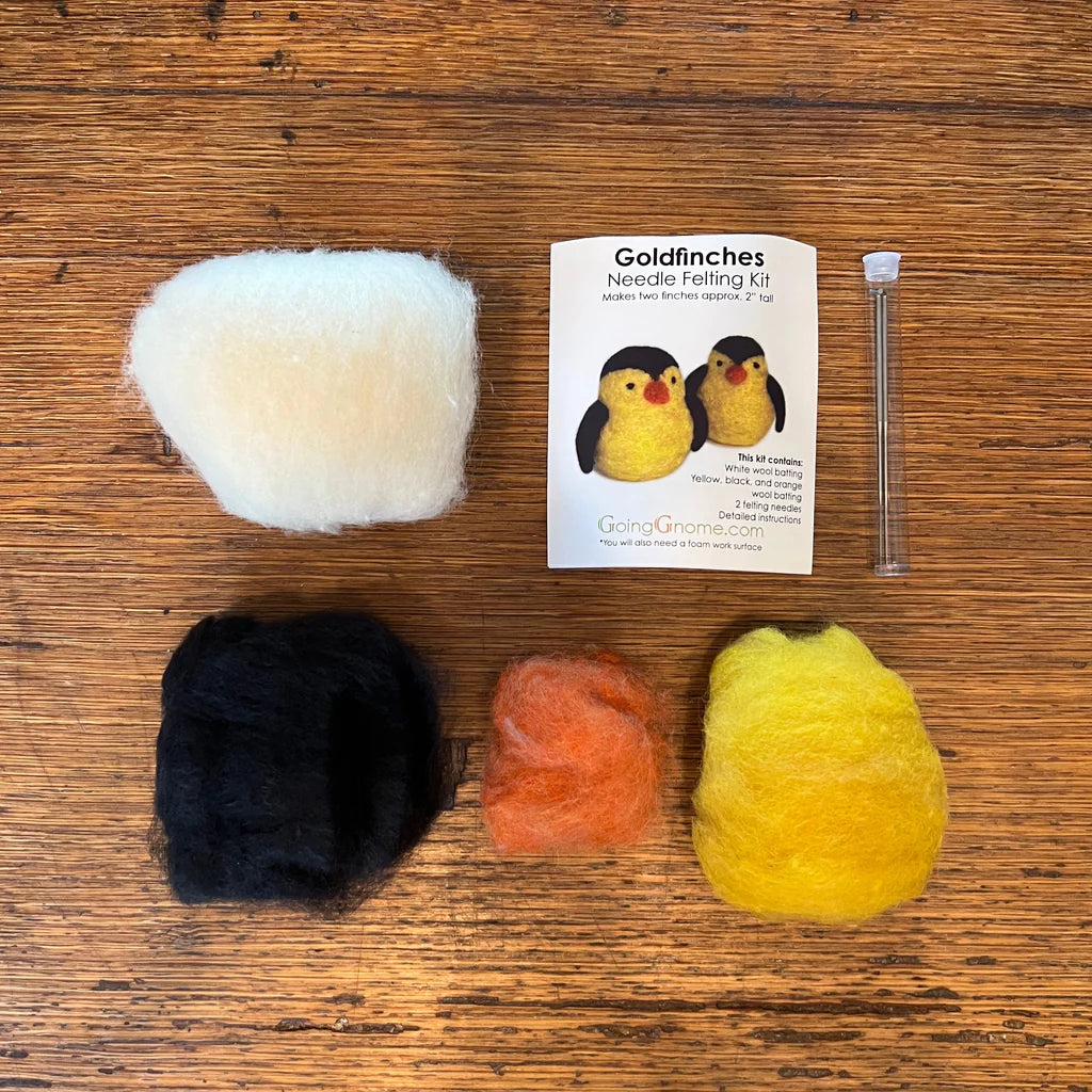 Goldfinches Needle Felting Kit
