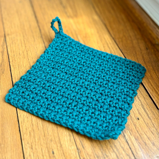 Learn to Crochet: Cotton Dishcloth