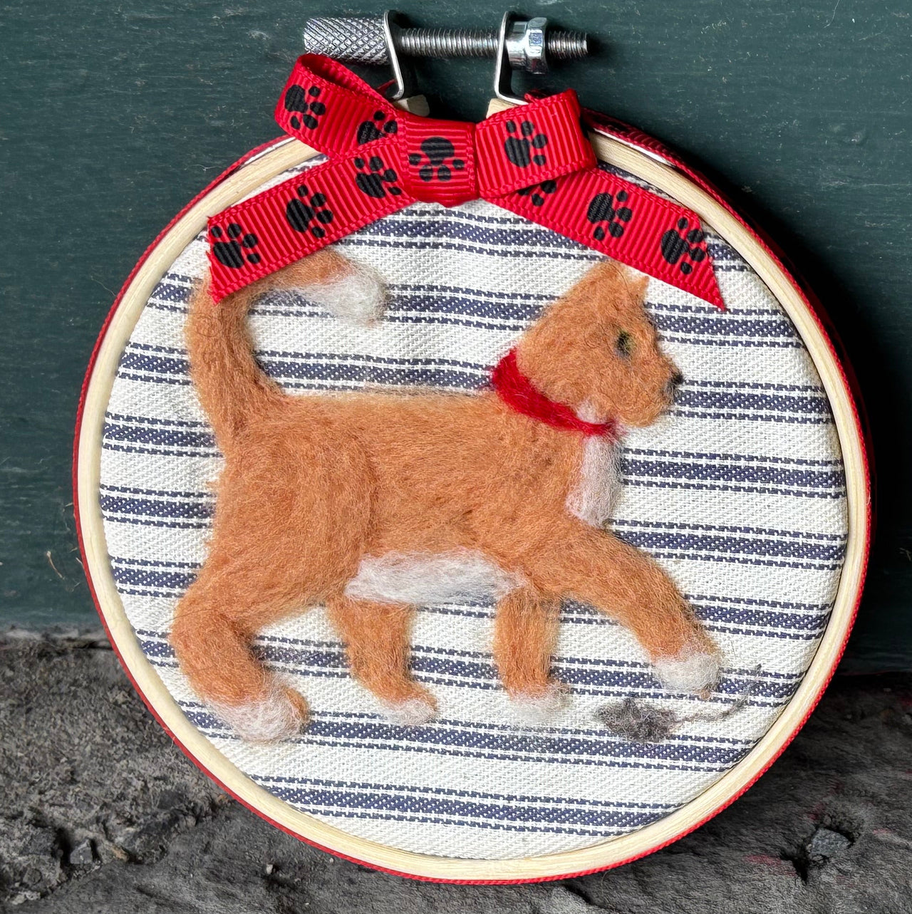 Needle Felting 2D Workshop: Custom Kitties