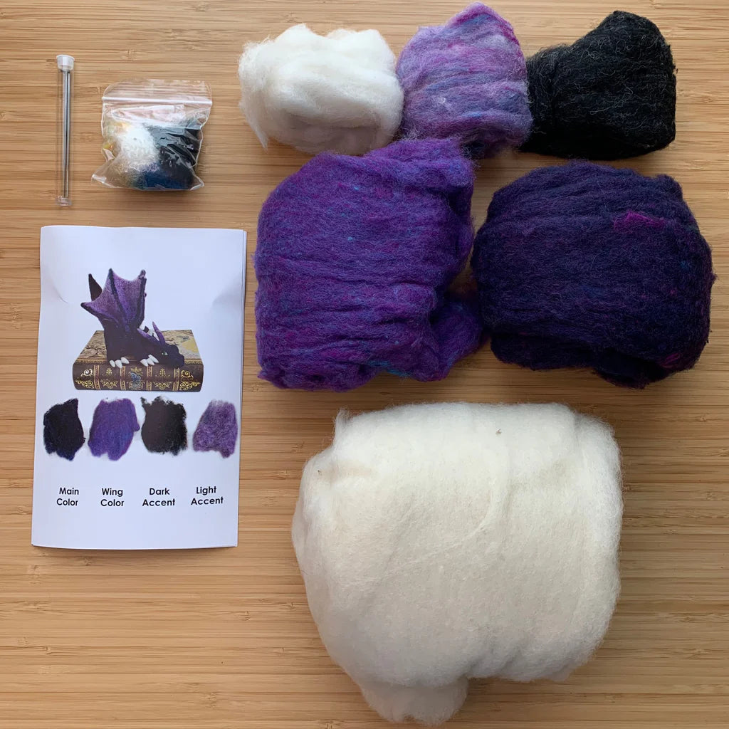 Dragon Needle Felting Kit