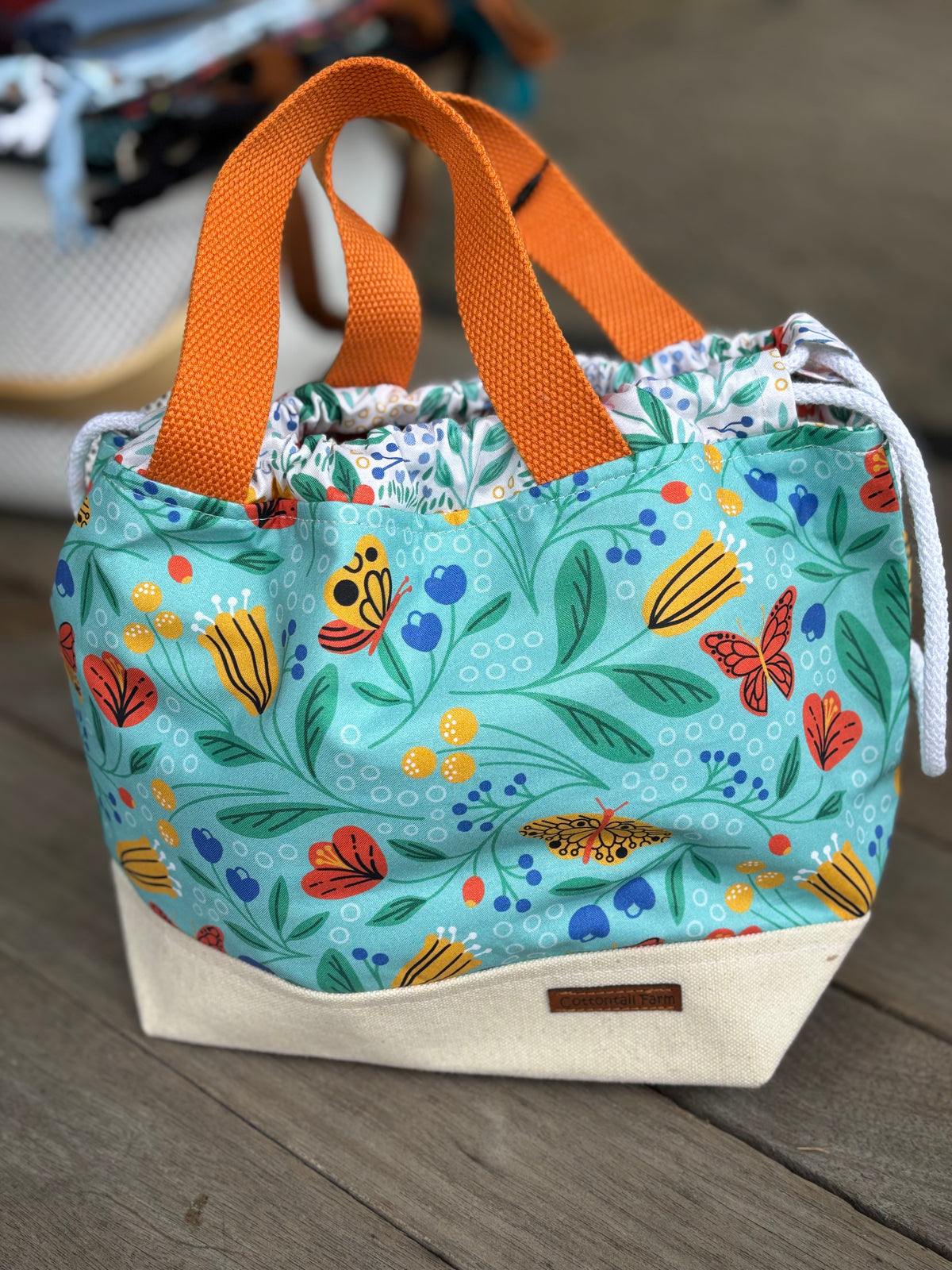 Canvas Bottom Tote
