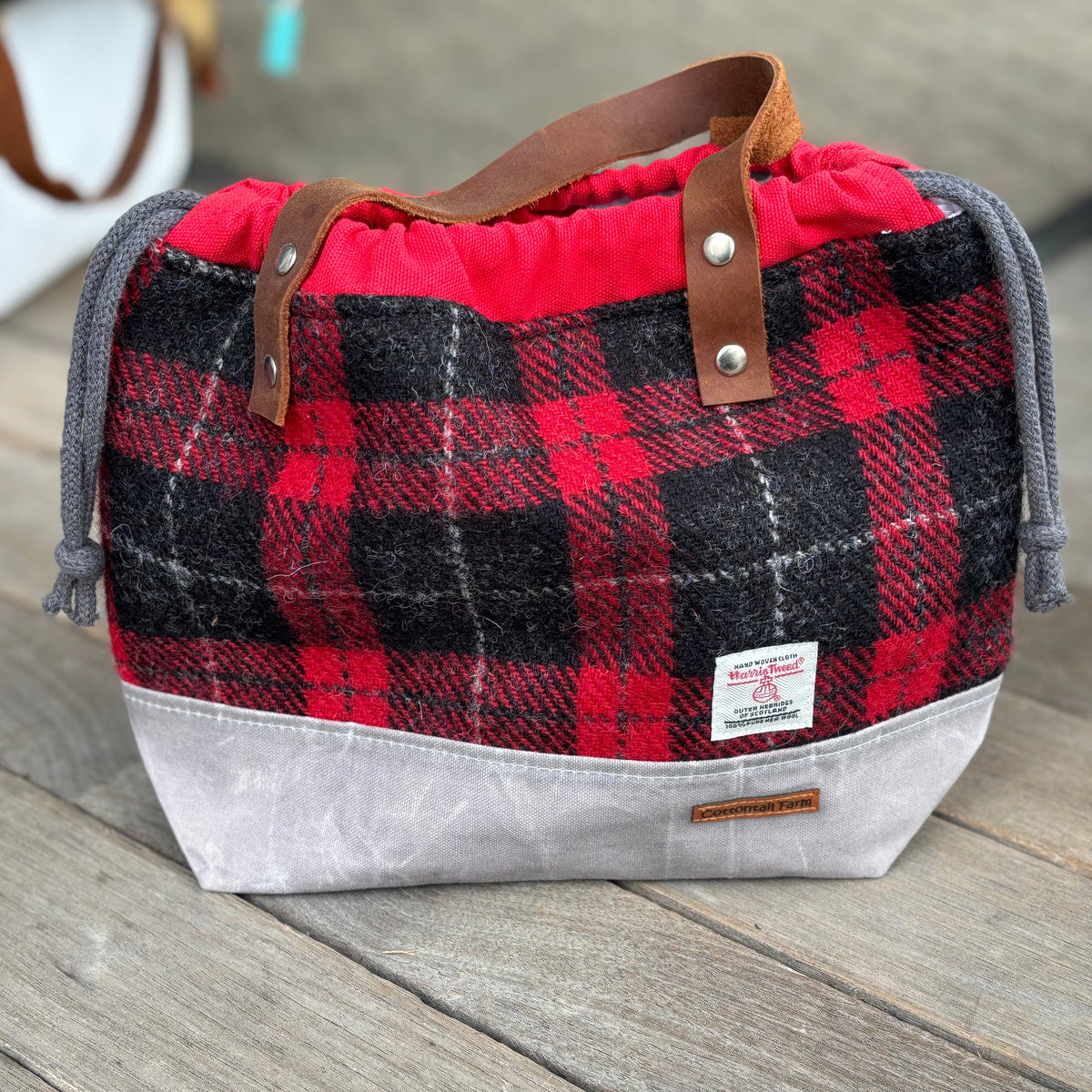 Harris Tweed Small Tote Bag