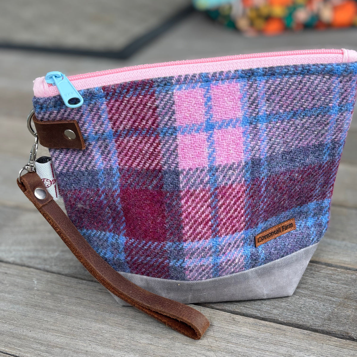 Harris Tweed Wristlet
