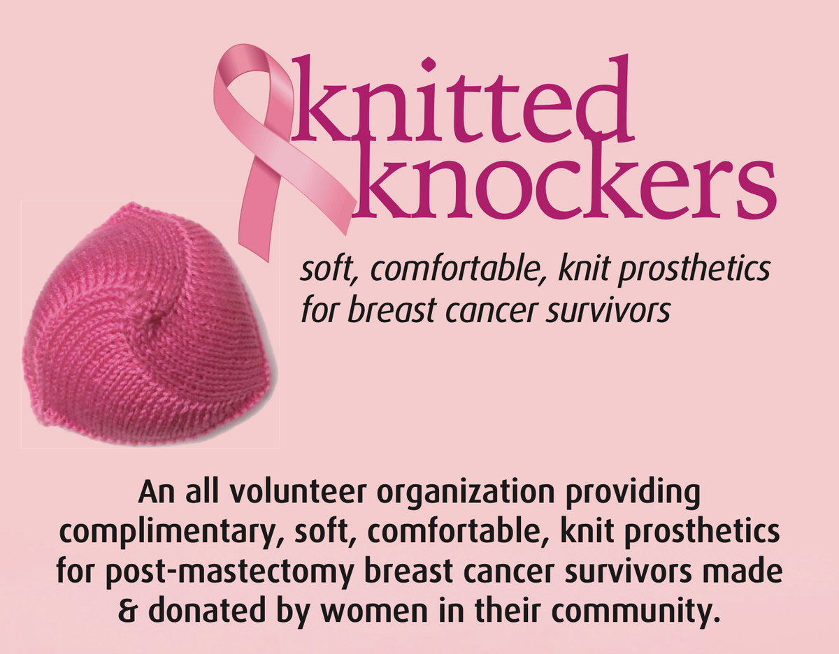 Knitted Knockers Workshop- Breast Cancer Awareness Month!