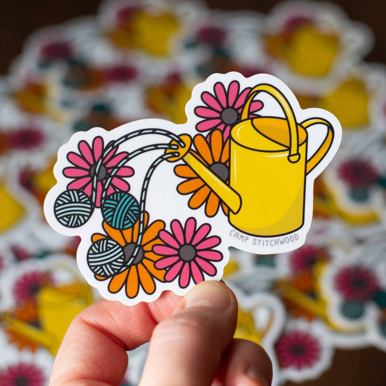 Watering Can Sticker