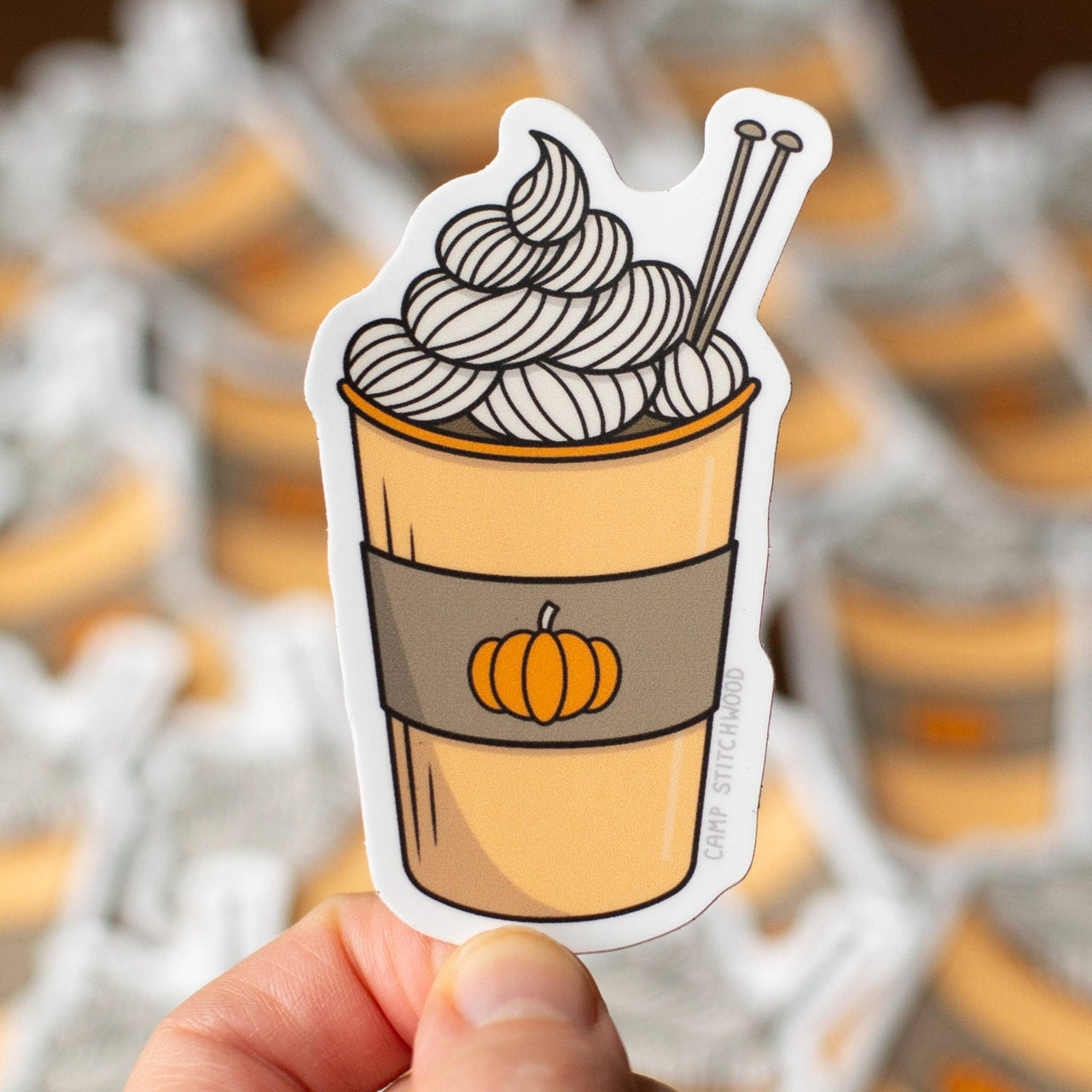 Pumpkin Latte Sticker