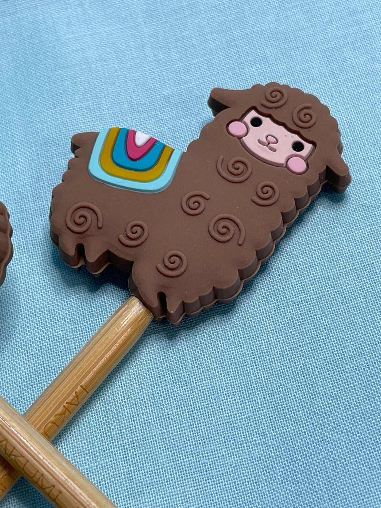 Llama Knitting Needle Point Protectors