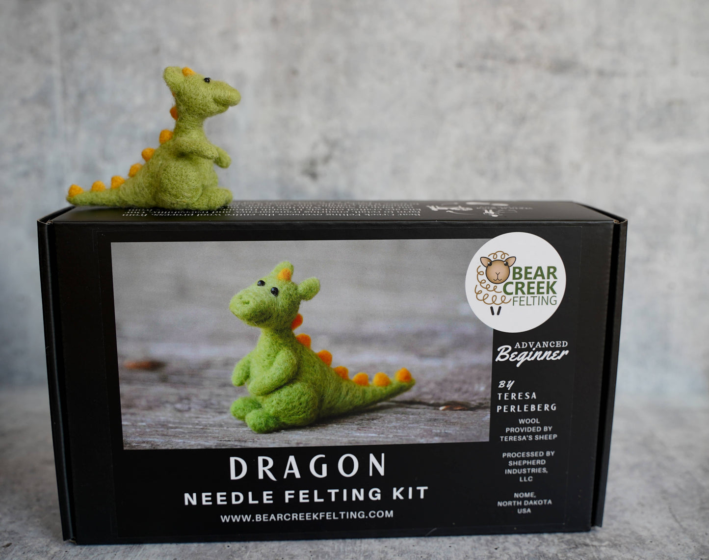 Dragon Needle Felting Kit