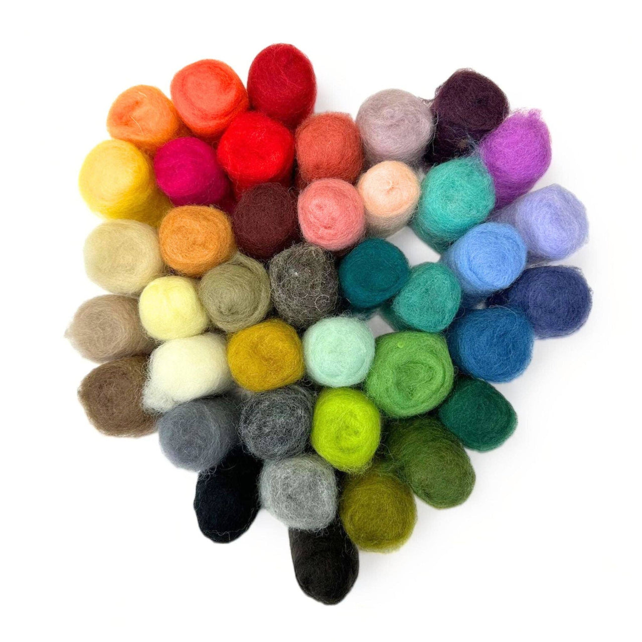 Eco Wool Fiber Collection Kit – 40 Colors