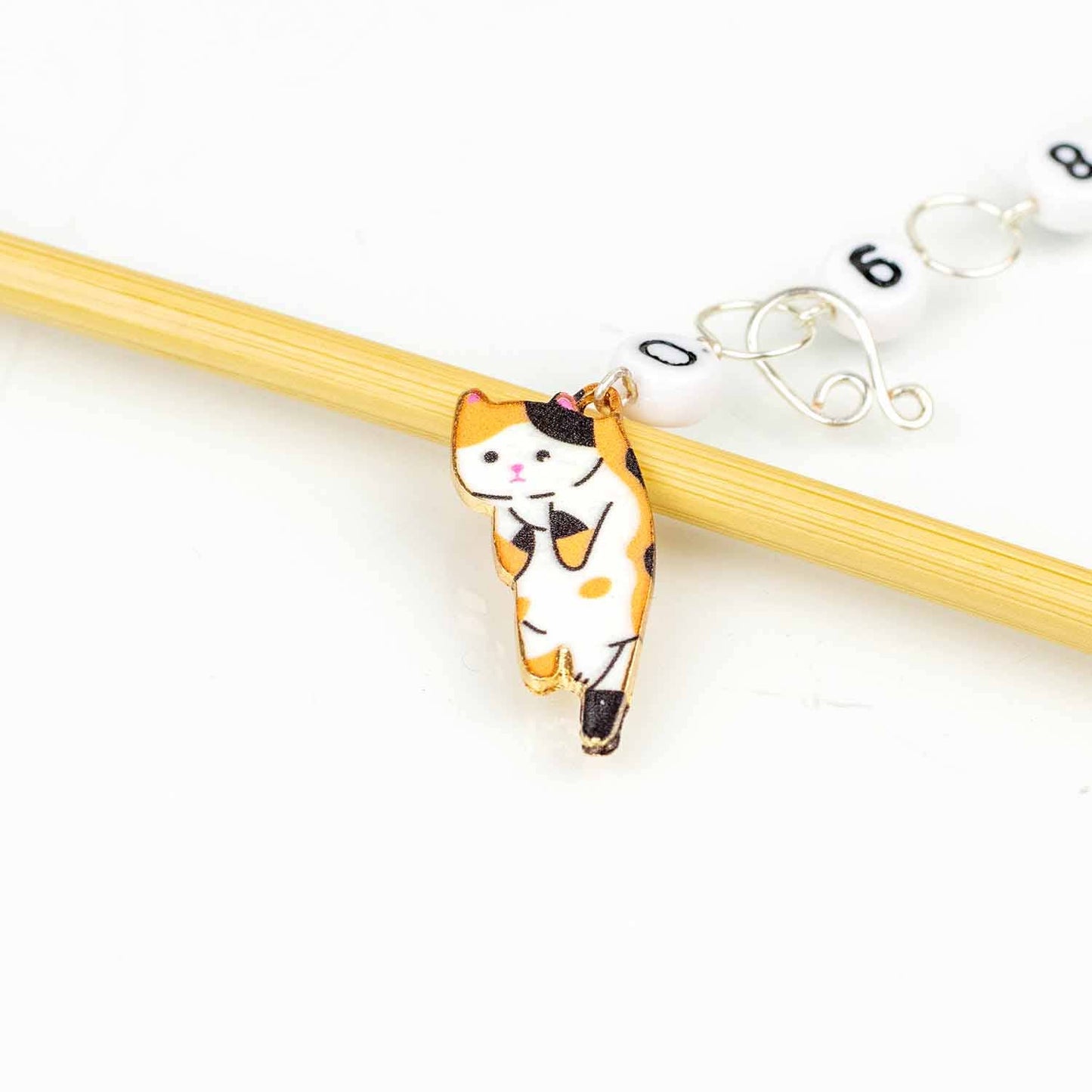 Calico Cat Knitting Chain Row Counter