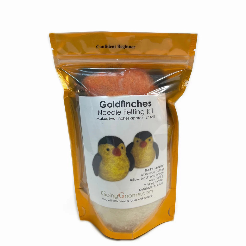 Goldfinches Needle Felting Kit